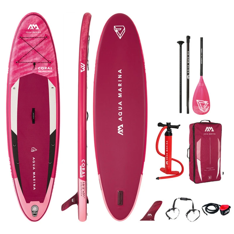 PACK PADDLE GONFLABLE WOW GLIDE 10.4 + AQUA MARINA CORAL 10.2 3 PACK PADDLE GONFLABLE WOW GLIDE 10.4 + AQUA MARINA CORAL 10.2 – Image 3