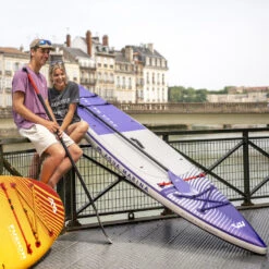 PADDLE GONFLABLE AQUA MARINA CORAL 11.6 TOURING NIGHT FADE 2023 -Canotage Équipement Magasin paddle gonflable aqua marina coral 116 touring night fade 2023 6