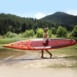 PADDLE GONFLABLE AQUA MARINA RACE 14.0 2023 17 PADDLE GONFLABLE AQUA MARINA RACE 14.0 2023 -Canotage Équipement Magasin paddle gonflable aqua marina race 140 2022 4