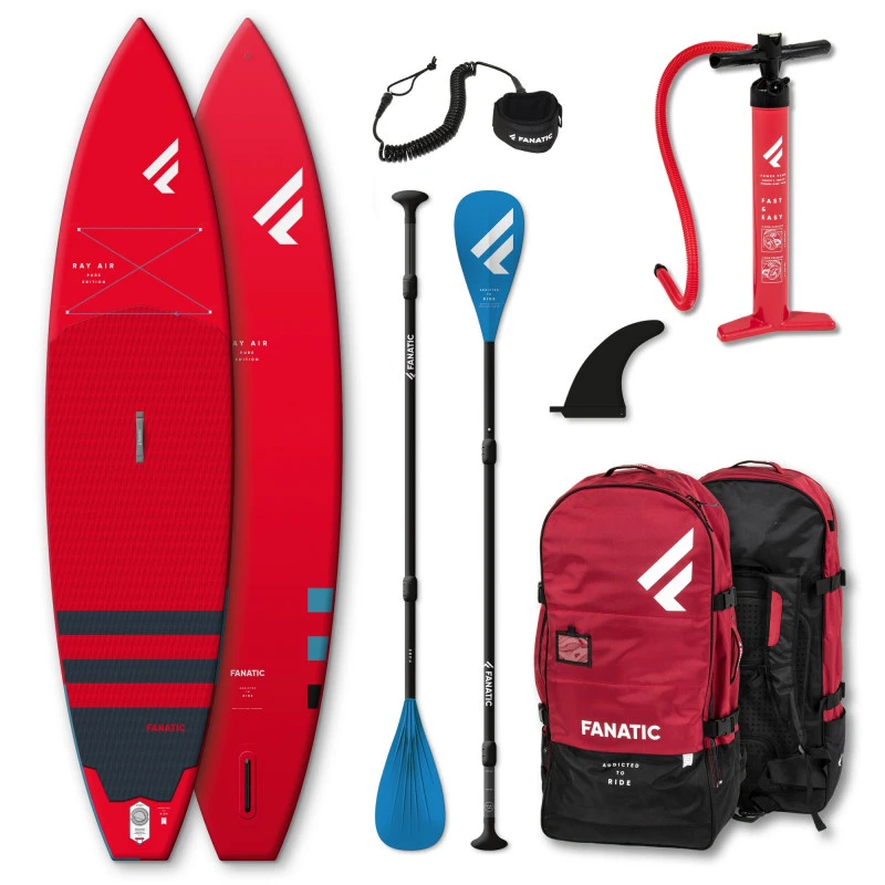 PADDLE GONFLABLE FANATIC RAY AIR 11.6 X 31 PURE ROUGE 2022 1 PADDLE GONFLABLE FANATIC RAY AIR 11.6 X 31 PURE ROUGE 2022