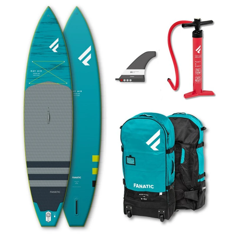 PADDLE GONFLABLE FANATIC RAY AIR 12.6PREMIUM SAC + POMPE 2 PADDLE GONFLABLE FANATIC RAY AIR 12.6PREMIUM SAC + POMPE – Image 2
