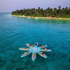 PLATEFORME YOGA GONFLABLE AQUA MARINA YOGA DOCK 2023 -Canotage Équipement Magasin plateforme yoga gonflable aqua marina yoga dock 2023 3