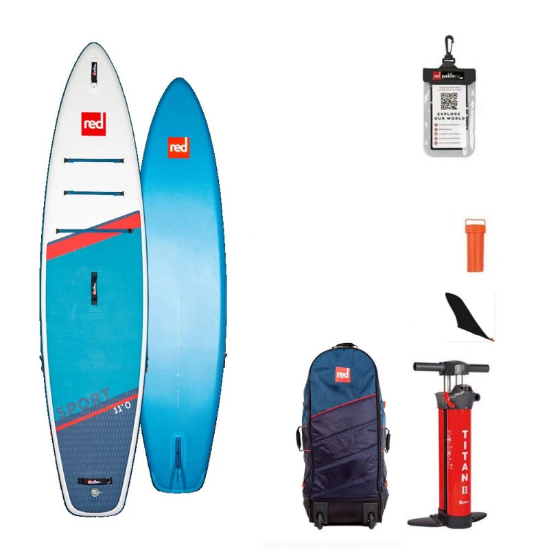Red Paddle Co. SUP GONFLABLE RED PADDLE SPORT 11.0 1 Red Paddle Co. SUP GONFLABLE RED PADDLE SPORT 11.0