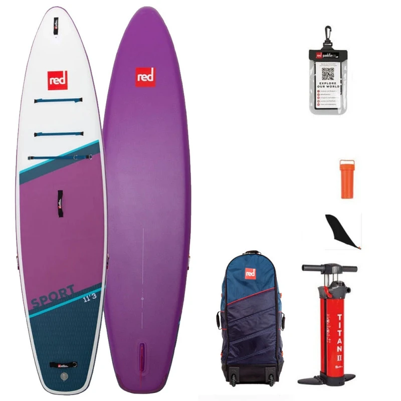 Red Paddle Co. SUP GONFLABLE RED PADDLE SPORT 11.3 PURPLE 1 Red Paddle Co. SUP GONFLABLE RED PADDLE SPORT 11.3 PURPLE
