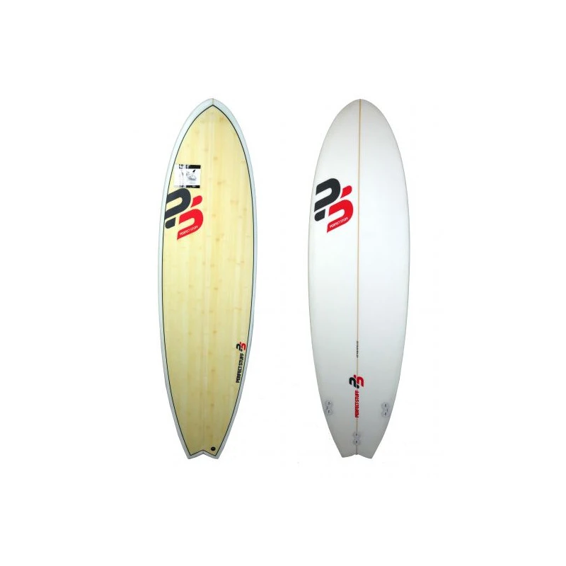 SURF PERFECT STUFF 6.4 FISH WHITE GLOSS 2 SURF PERFECT STUFF 6.4 FISH WHITE GLOSS – Image 2