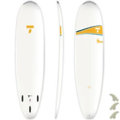 SURF TAHE DURA-TEC MINI MALIBU NOSE RIDER 7.6 7 SURF TAHE DURA-TEC MINI MALIBU NOSE RIDER 7.6 -Canotage Équipement Magasin surf tahe dura tec mini malibu nose rider 76 3