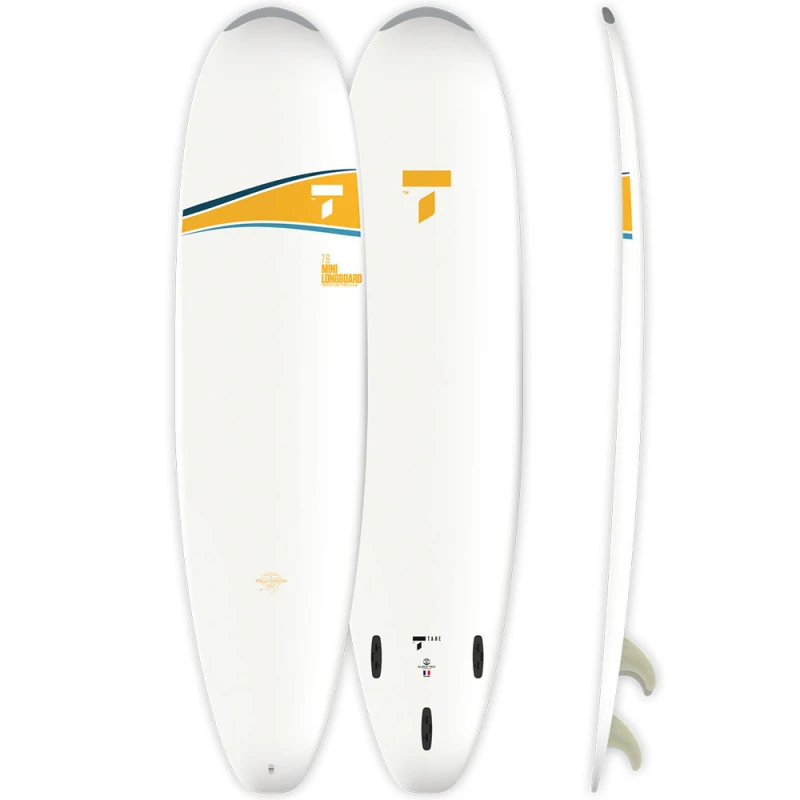 SURF TAHE DURA-TEC MINI MALIBU NOSE RIDER 7.6 1 SURF TAHE DURA-TEC MINI MALIBU NOSE RIDER 7.6